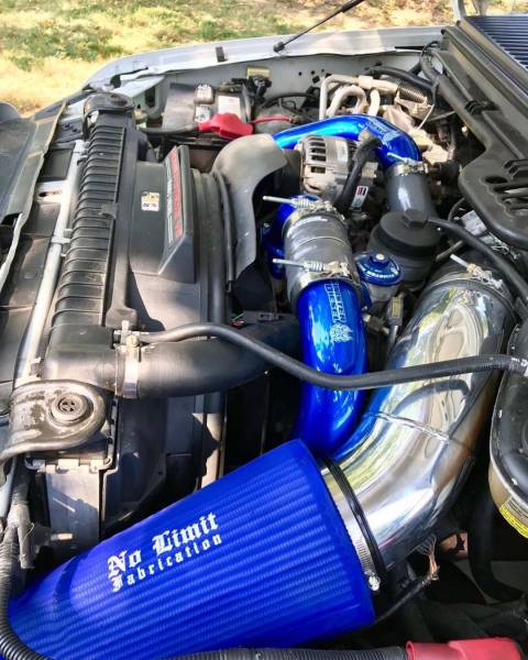 NO LIMIT FABRICATION 6.0 POWERSTROKE COLD AIR INTAKE